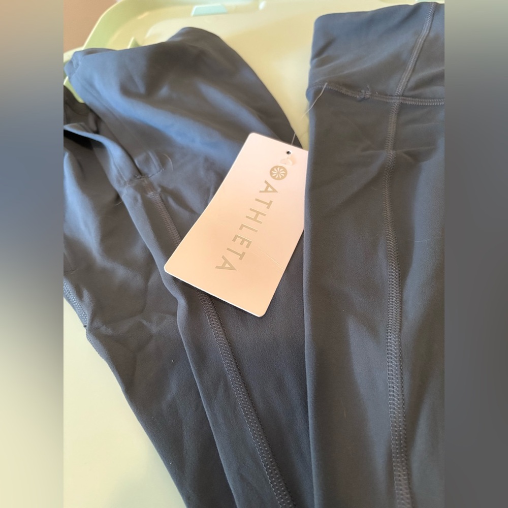 Athleta Dark Gray Elation Leggings